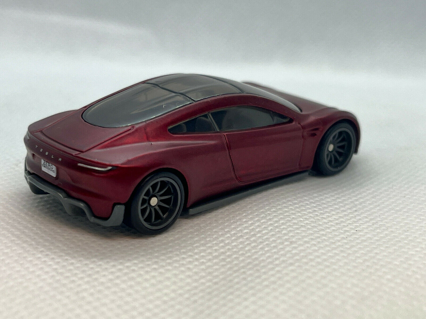 2021 Matchbox Tesla Roadster Real Riders Super Custom Elon Musk Space X
