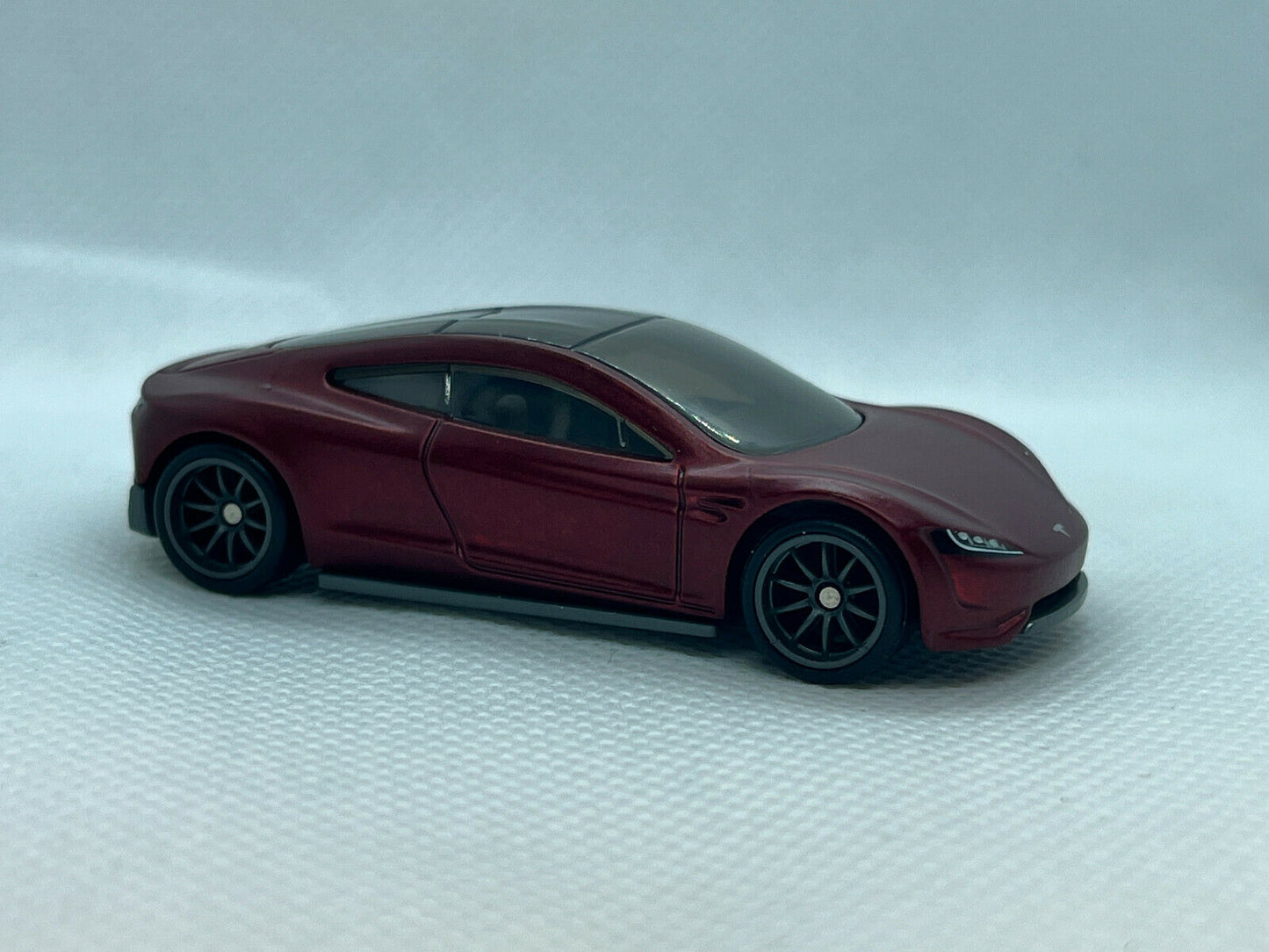 2021 Matchbox Tesla Roadster Real Riders Super Custom Elon Musk Space X