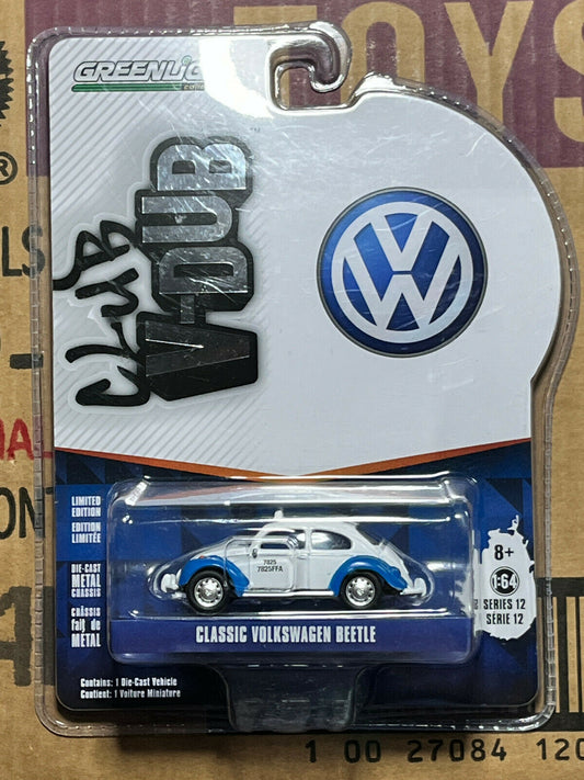 Greenlight Volkswagen Classic Beetle CLUB V-DUB SERIES 12 NIP