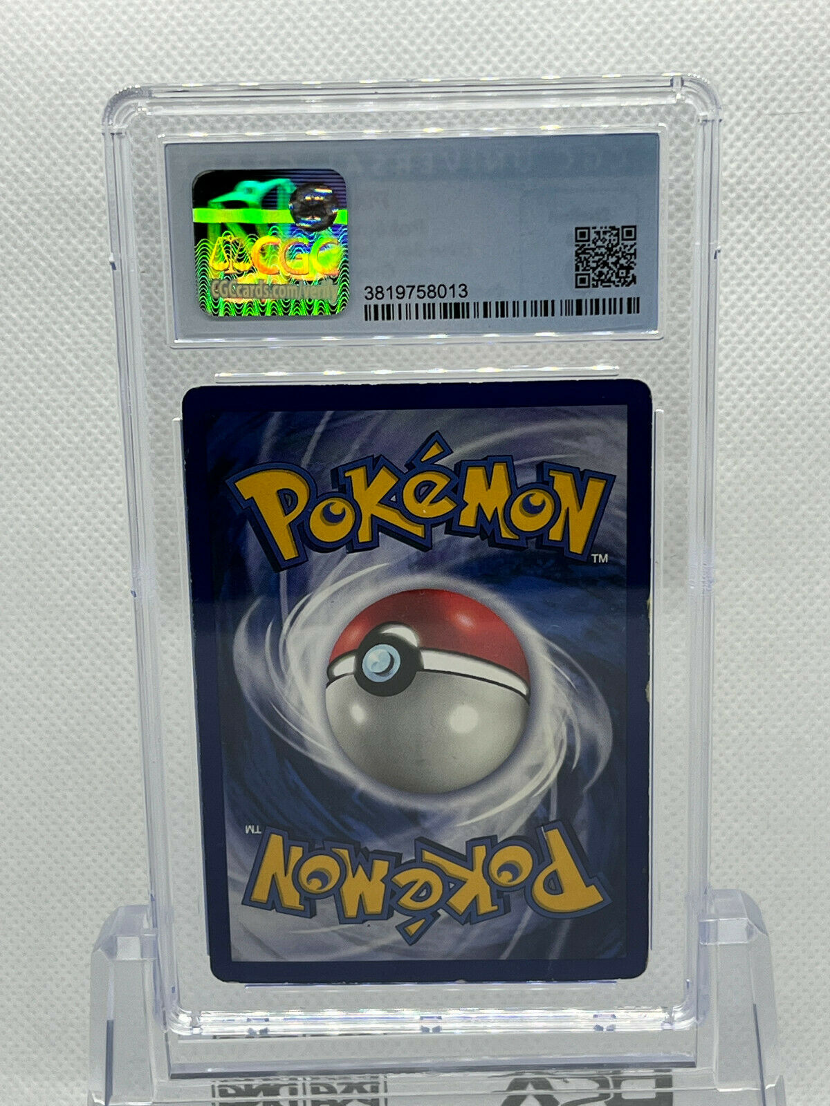 Pokémon 1999 Pikachu Base Set 1st Edition Gray Stamp CGC 5 EX 58/102
