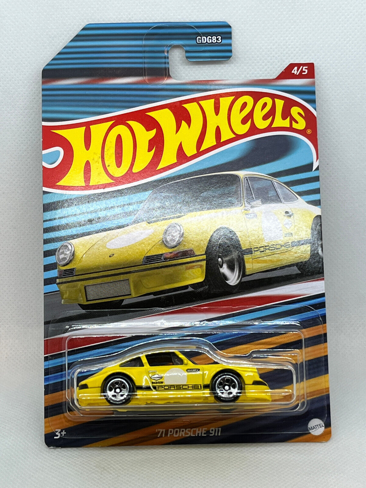 2022 Hot Wheels Racing Circuit '71 Porsche 911 Yellow NIP