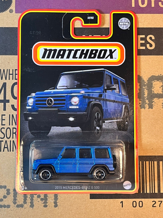2022 Matchbox 2015 Mercedes-Benz G 500 Black Card "Drive your dream car" NIP