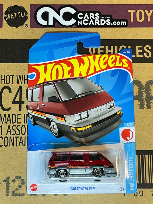 2022 Hot Wheels HW J-Imports #7/10 1986 Toyota Van #173/250 NIP