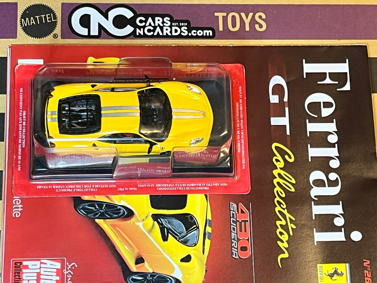 Ferrari Collection F1 Ferrari F430 Scuderia 1/43 Scale Mini Car Display Diecast