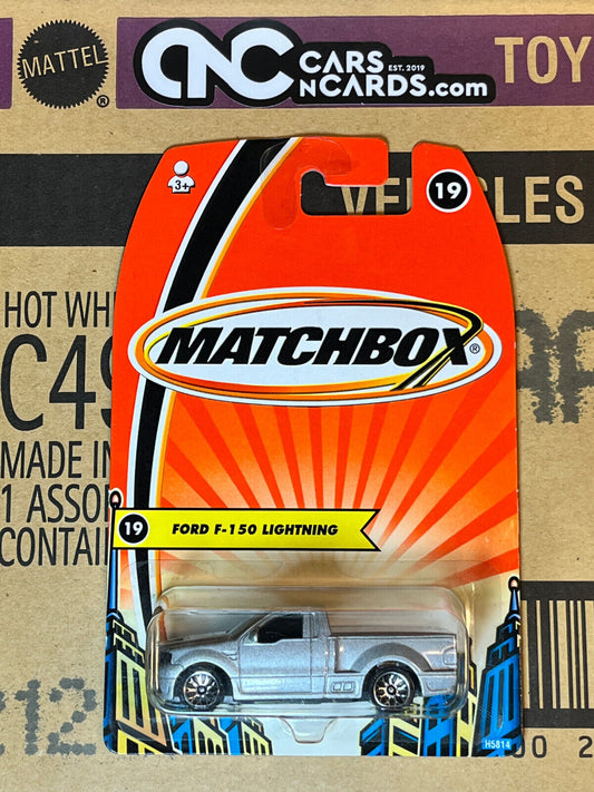 2005 Matchbox Ford F-150 Lightning Grey NIP