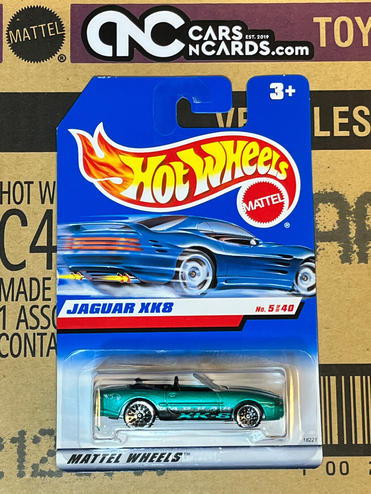 1998 Hot Wheels First Editions #5/40 Jaguar XK8 Green NIP