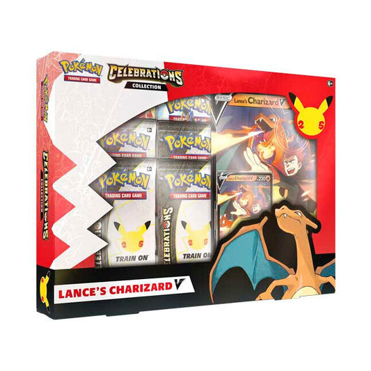 Pokémon Celebrations Lance's Charizard V 25th Anniversary SEALED