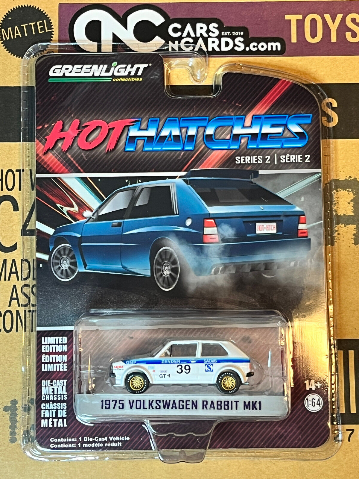 1975 Rabbit Green 2022 Greenlight Hot Hatches Series 2 1975 Volkswagen Rabbit MK1 – Cars ...