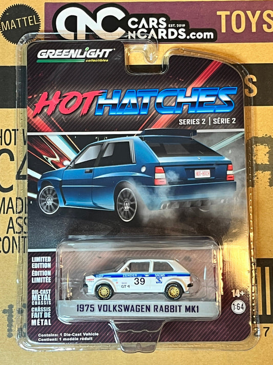2022 Greenlight Hot Hatches Series 2 1975 Volkswagen Rabbit MK1