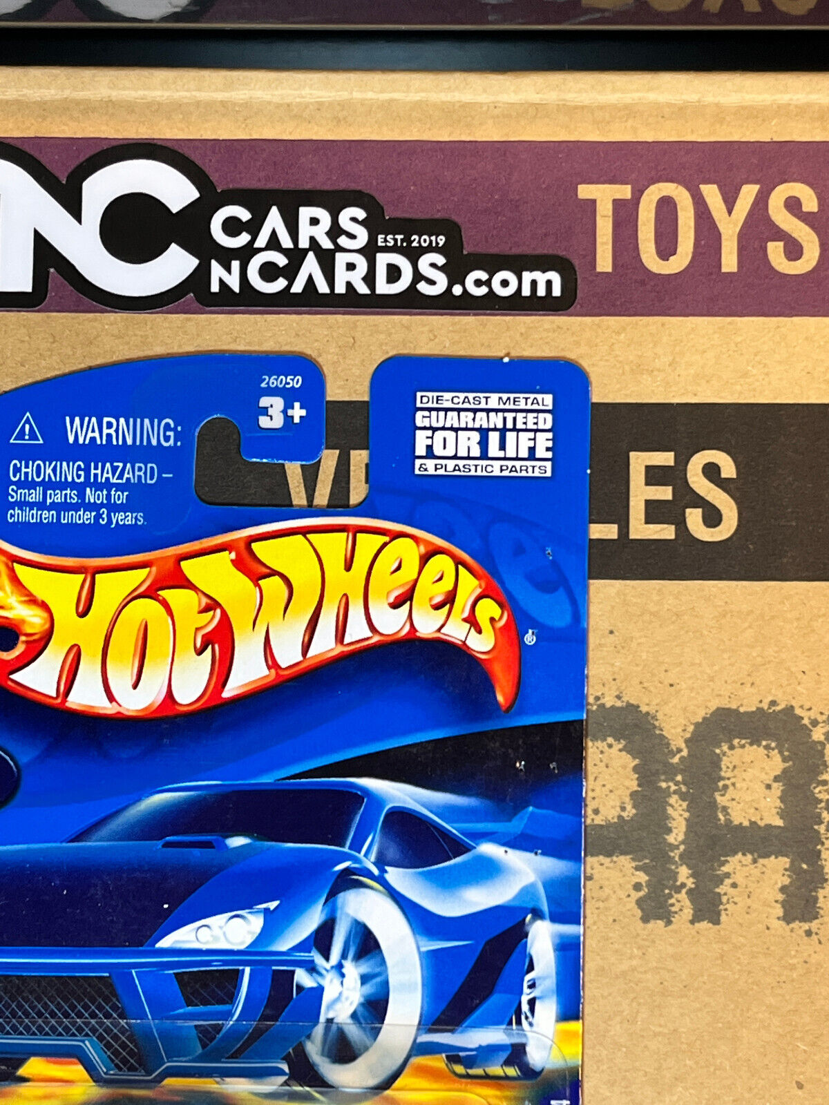 2000 Hot Wheels Secret Code Series #3/4 Tee'd Off (Card Damage)