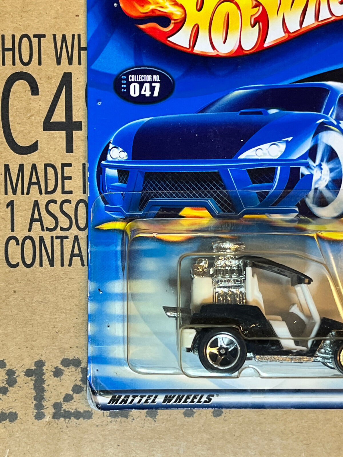 2000 Hot Wheels Secret Code Series #3/4 Tee'd Off (Card Damage)