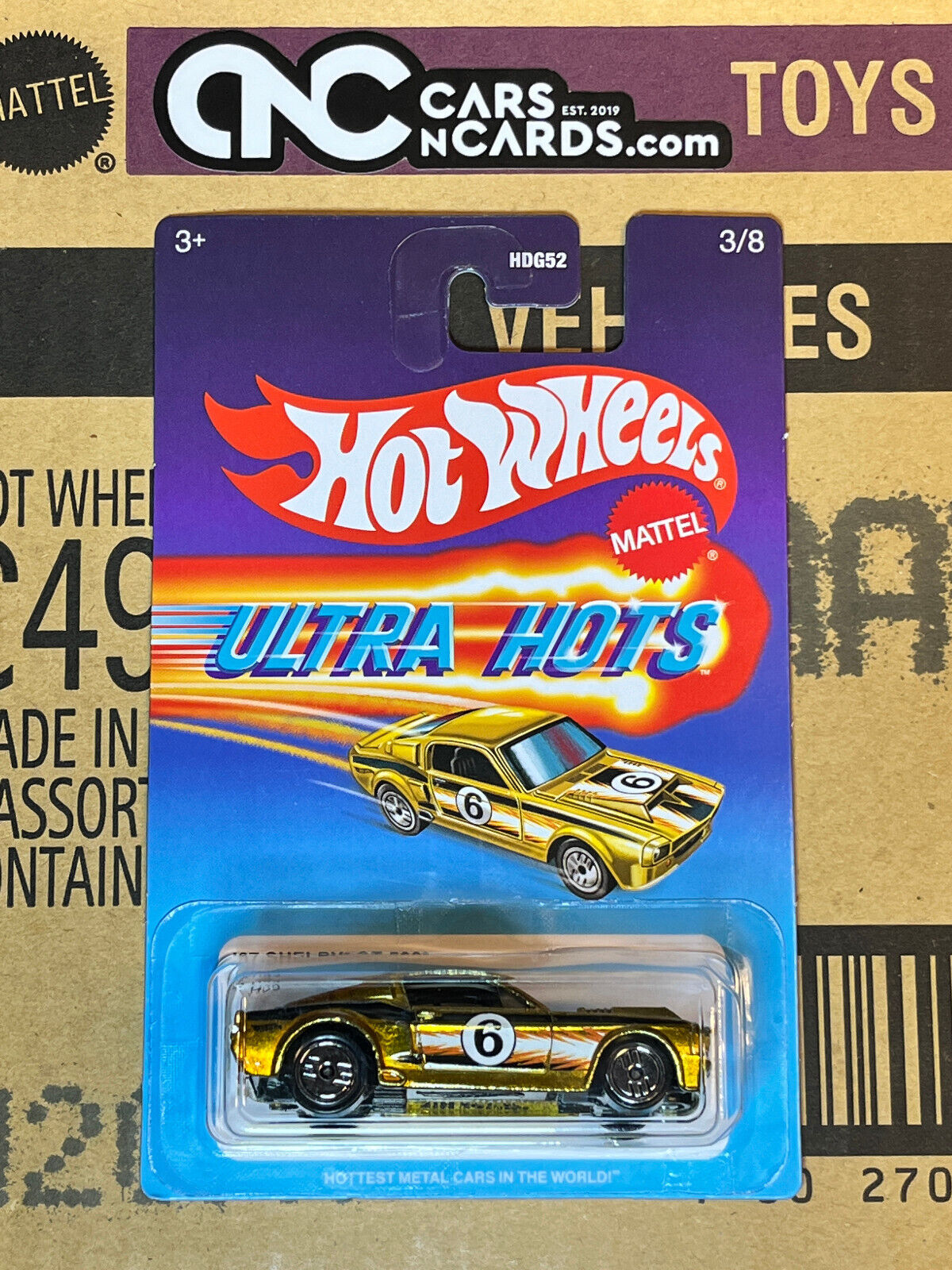 2022 Hot Wheels Ultra Hots #3/8 '67 Shelby GT-500 Gold