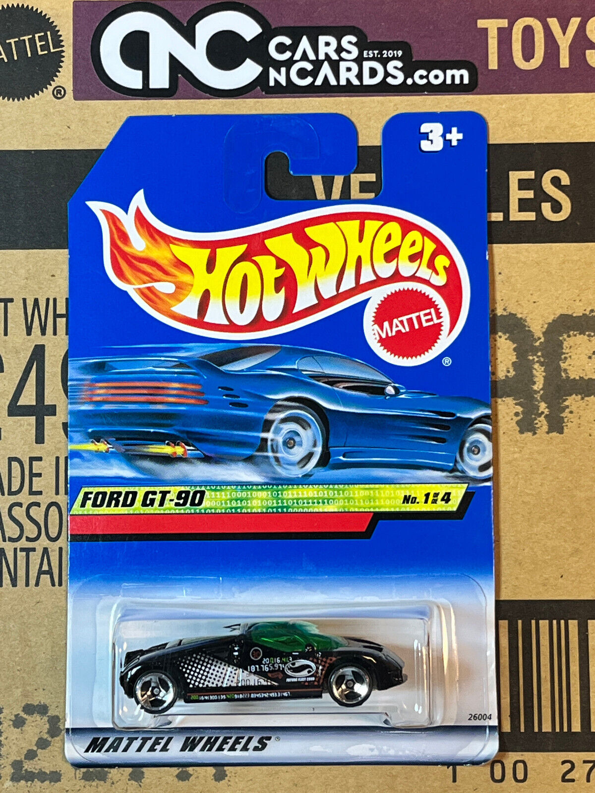 2000 Hot Wheels Future Fleet #1/4 Ford GT-90 NIP
