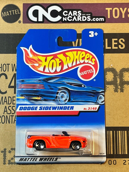 1998 Hot Wheels First Editions #3/40 Dodge Sidewinder NIP