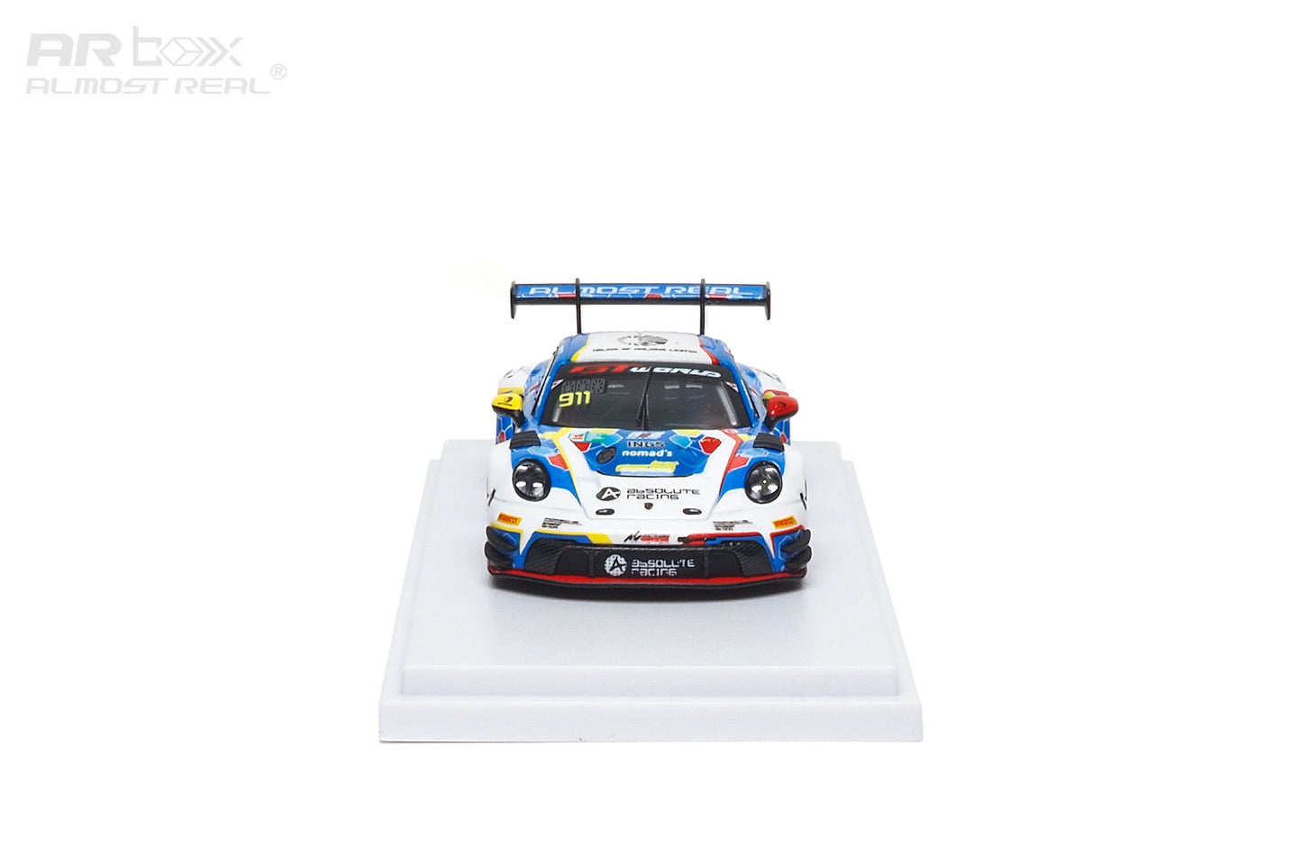 (PRE-ORDER) Almost Real 1:64 Porsche 911 GT3 R - 2026 GT World Challenge Asia Sepang #911 Presentation Car 640004001