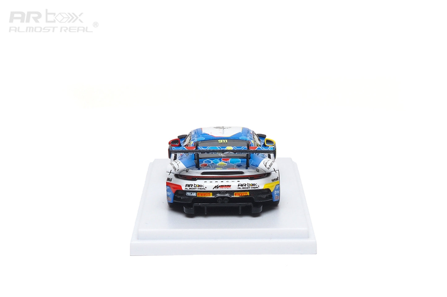 (PRE-ORDER) Almost Real 1:64 Porsche 911 GT3 R - 2026 GT World Challenge Asia Sepang #911 Presentation Car 640004001