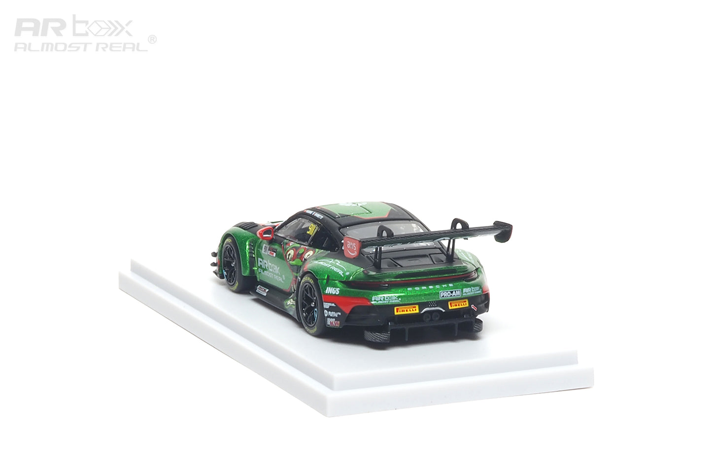 (PRE-ORDER) Almost Real 1:64 Porsche 911 GT3 R 2026 GT World Challenge Asia Mandalika #911 640006021