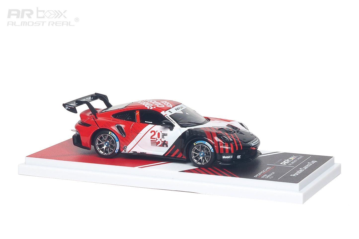 (PRE-ORDER) Almost Real 1:64 Porsche 911 Cup Porsche ARbox Carrera Cup Asia 2026 Hero Car 640010001