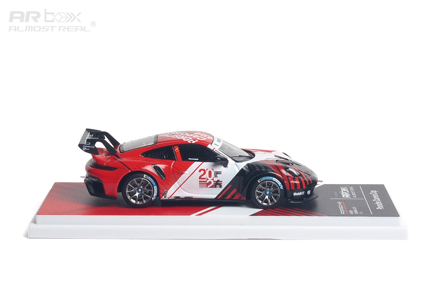 (PRE-ORDER) Almost Real 1:64 Porsche 911 Cup Porsche ARbox Carrera Cup Asia 2026 Hero Car 640010001