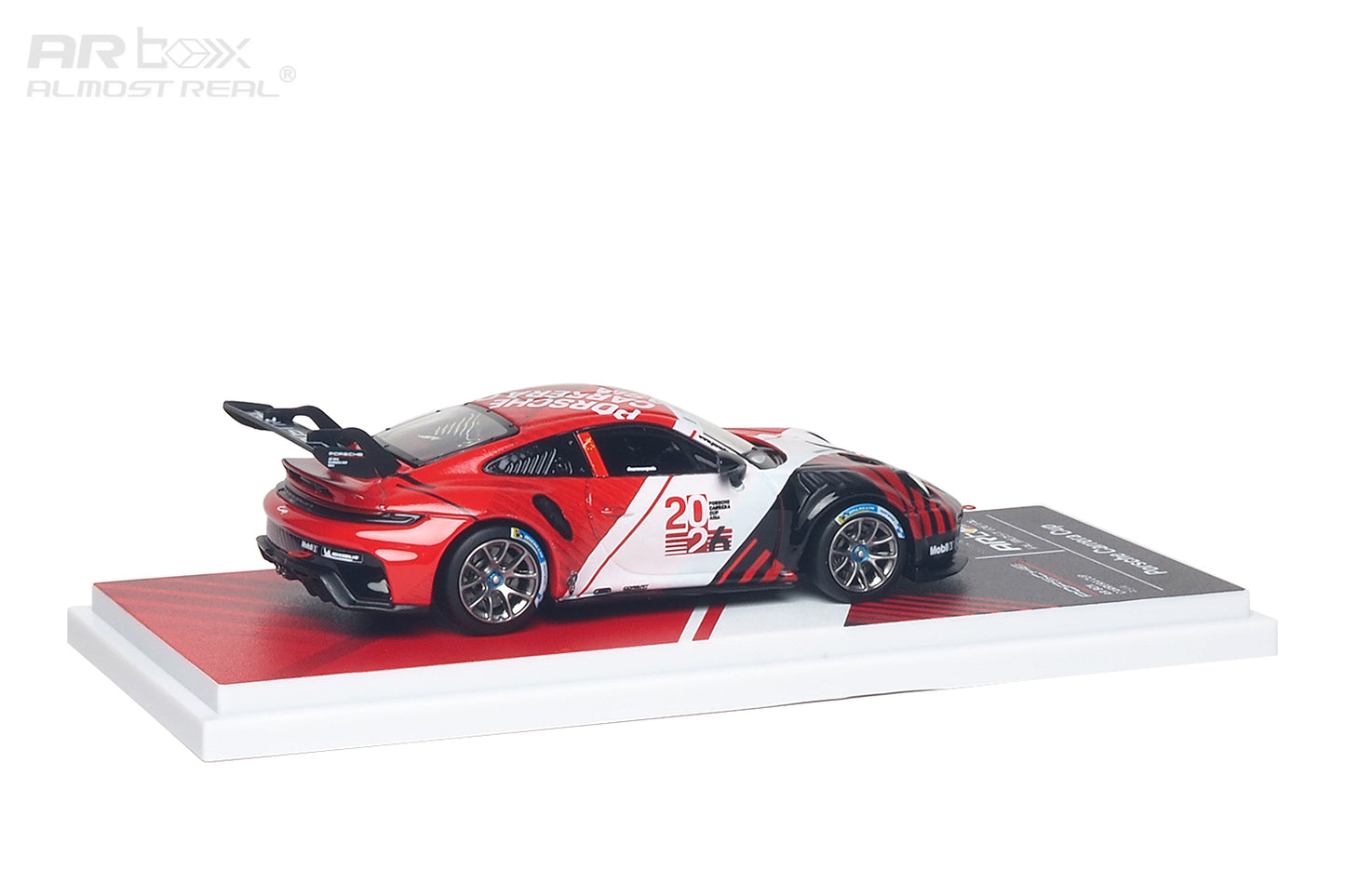 (PRE-ORDER) Almost Real 1:64 Porsche 911 Cup Porsche ARbox Carrera Cup Asia 2026 Hero Car 640010001