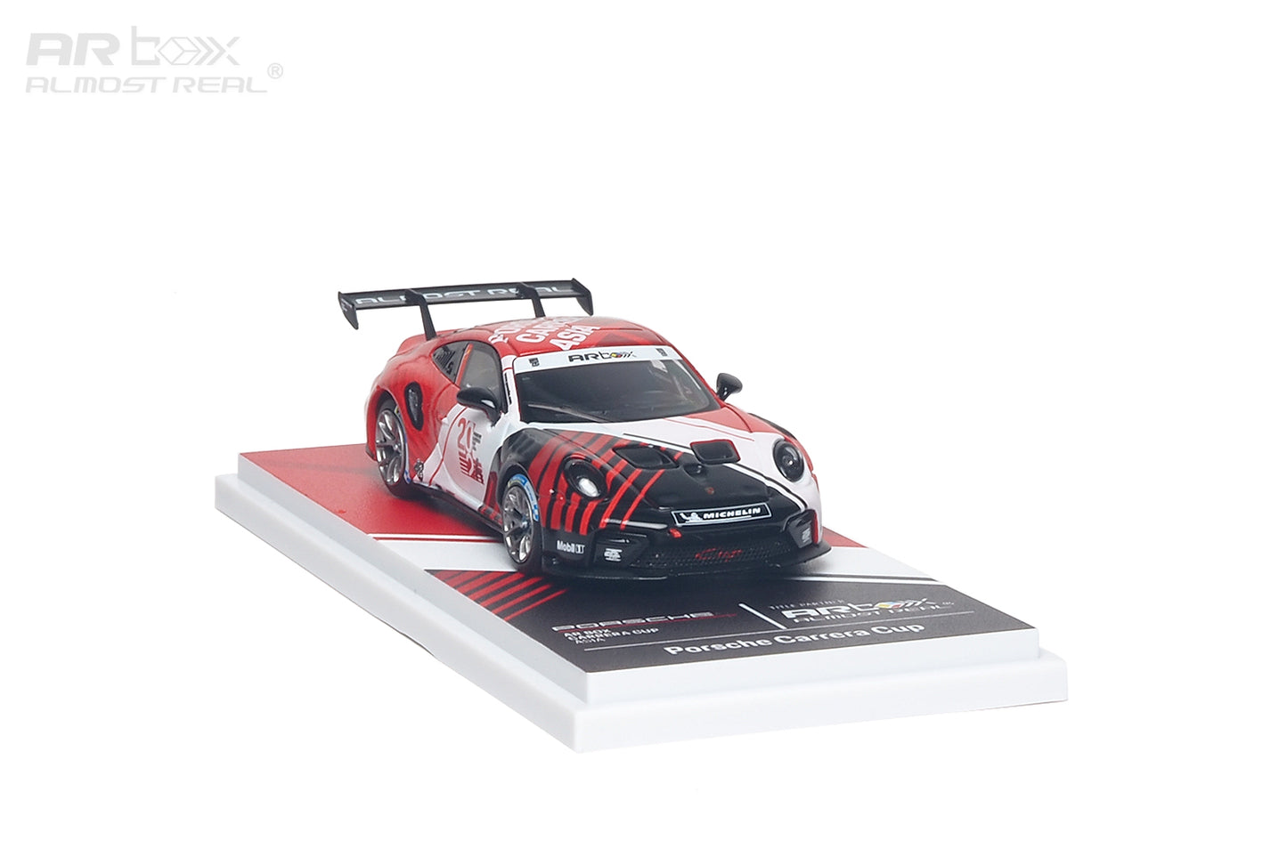 (PRE-ORDER) Almost Real 1:64 Porsche 911 Cup Porsche ARbox Carrera Cup Asia 2026 Hero Car 640010001