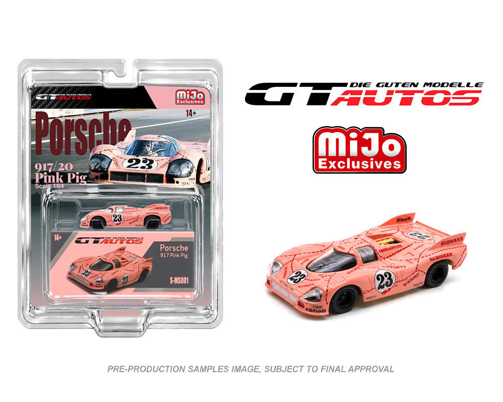 (PRE-ORDER) GT Autos 1:64 Porsche 917/20 #23 “Pink Pig” 1971 24 Hours of Le Mans – Limited Edition 64001MB-PK-B