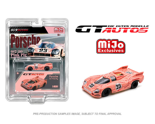 (PRE-ORDER) GT Autos 1:64 Porsche 917/20 #23 “Pink Pig” 1971 24 Hours of Le Mans – Limited Edition 64001MB-PK-B