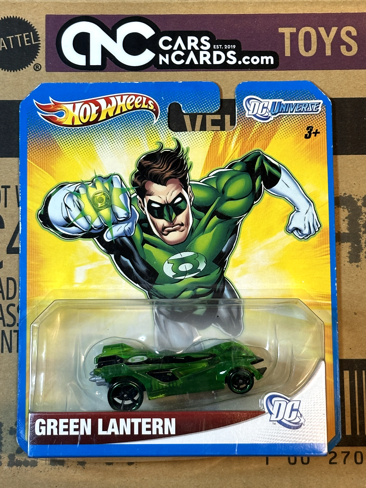 2012 Hot Wheels DC Comics Green Lantern Character Car