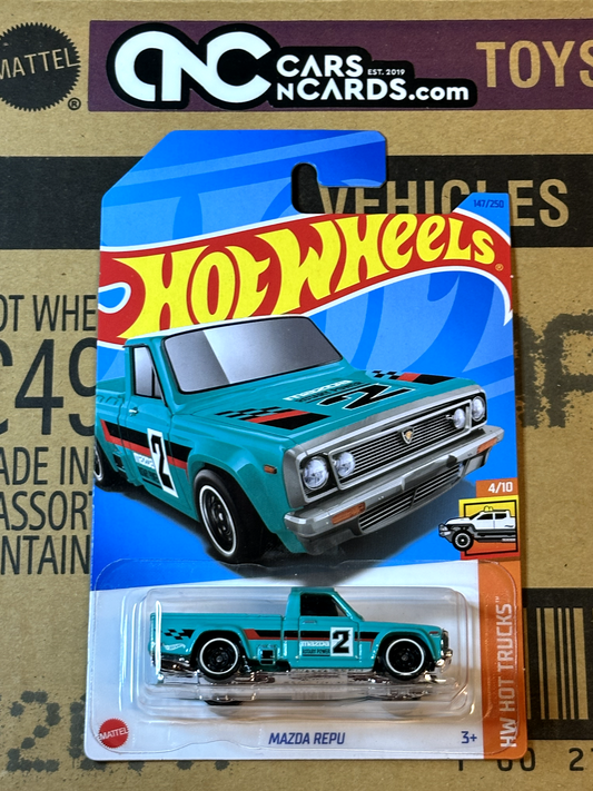 2023 Hot Wheels HW Hot Trucks #4/10 Mazda Repu Teal