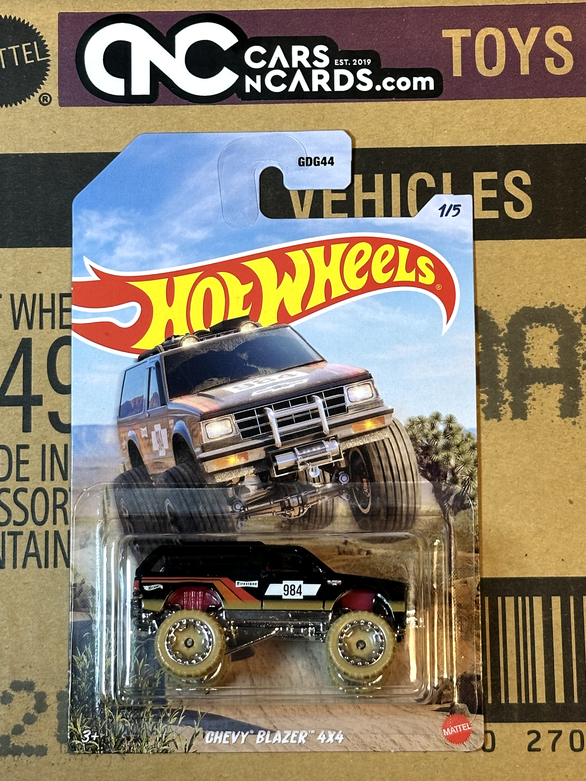 2023 Hot Wheels Off Road Trucks #1/5 Chevy Blazer 4x4