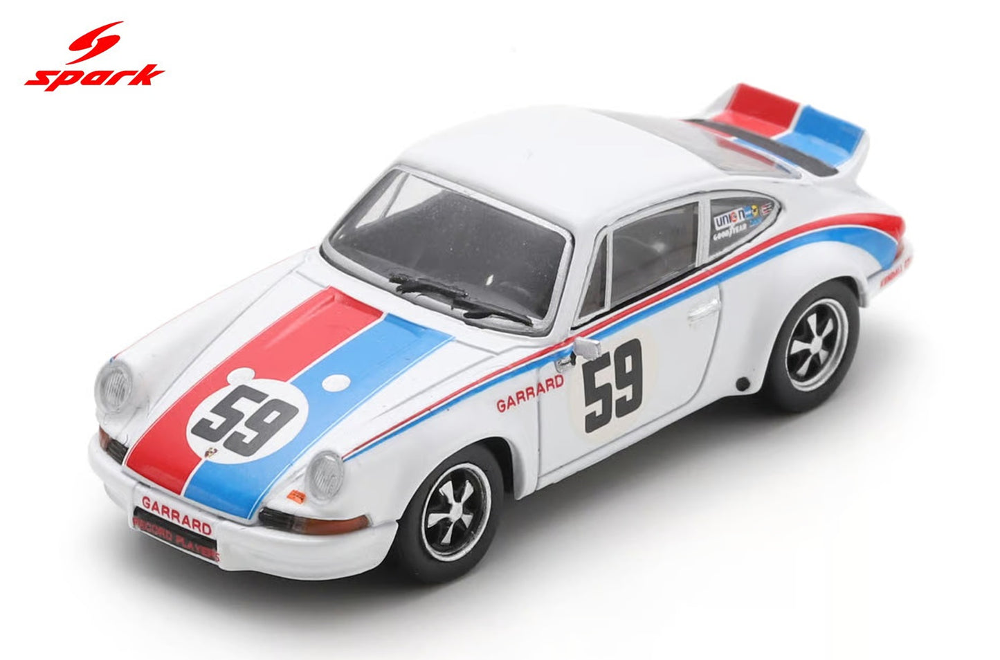 (PRE-ORDER) SPARK 1:64 Porsche 911 Carrera RSR No.59 Winner 24H Daytona 1973 P. Gregg - H. Haywood 64S023