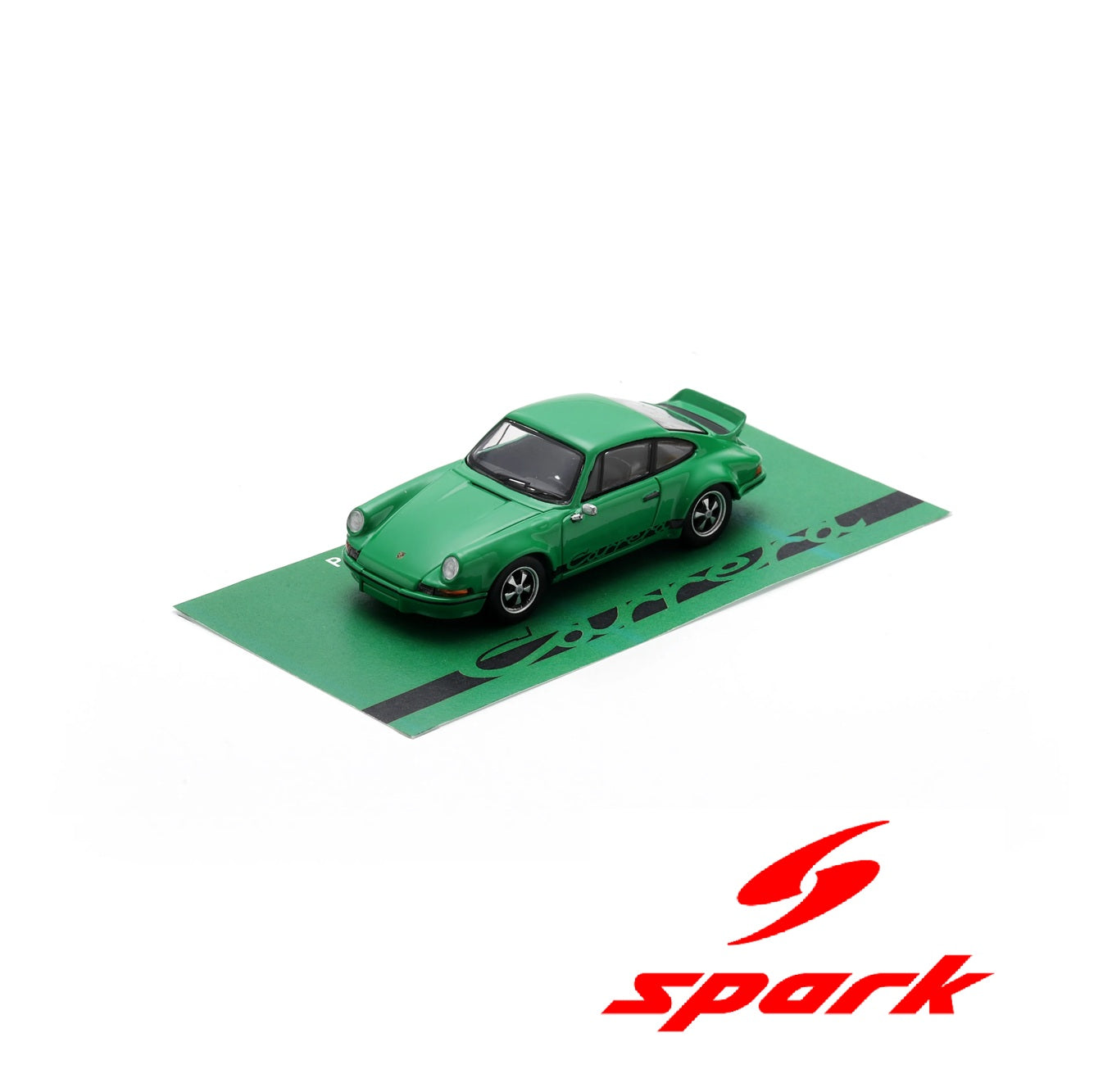 (PRE-ORDER) SPARK 1:64 Porsche 911 2.8 RSR (Green with black stripe) 64SP007-B