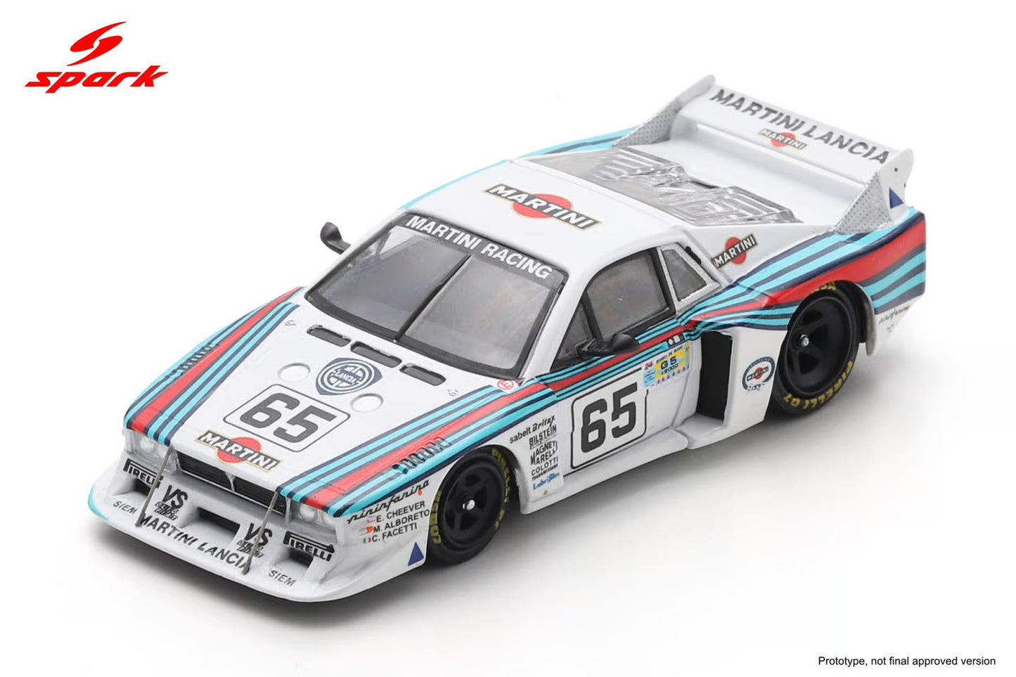 (PRE-ORDER) SPARK 1:64 Lancia Beta Montecarlo Turbo No.65 Le Mans 24H 1981 E. Cheever - M. Alboreto - C. Facetti 64S154