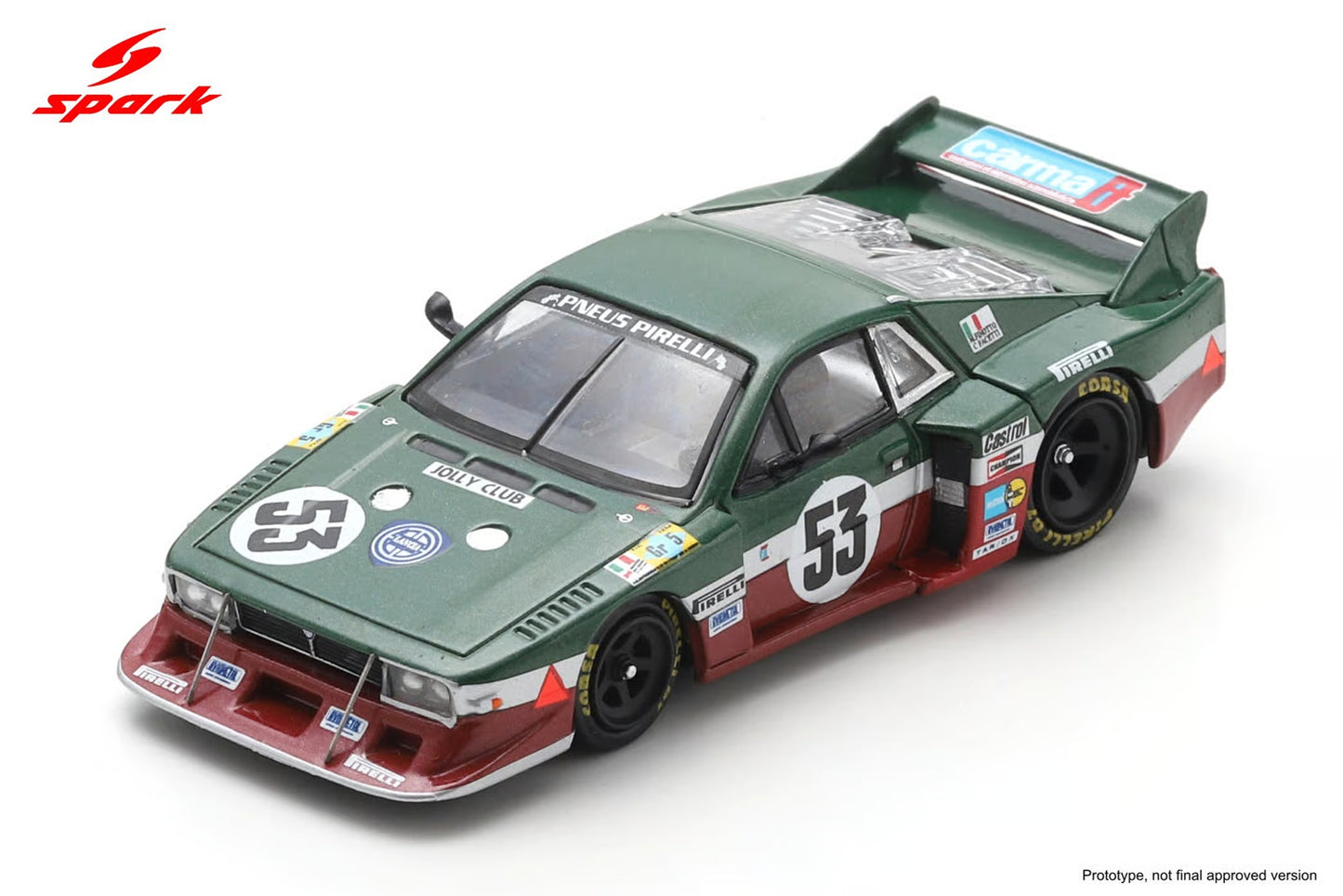 (PRE-ORDER) SPARK 1:64 Lancia Beta Montecarlo Turbo No.53 Le Mans 24H 1980 C. Facetti - M. Finotto 64S155