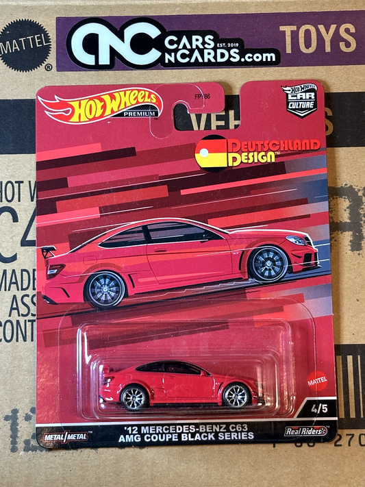 2022 Hot Wheels Premium Car Culture Mercedes-Benz C63 AMG (Corner Crease)