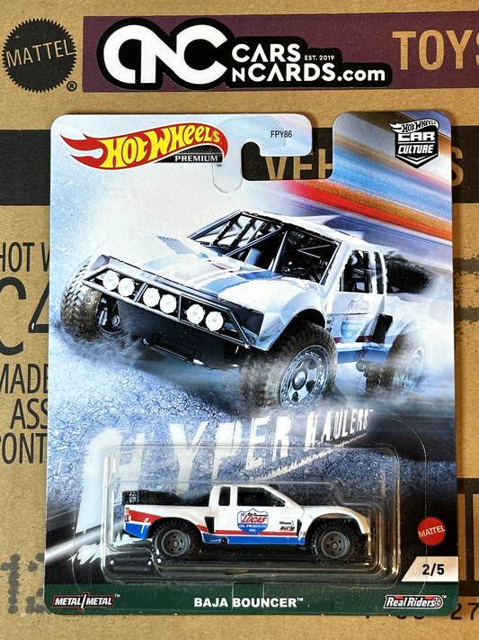 2021 Hot Wheels Premium Hyper Haulers #2/5 Lucas Oil Baja Bouncer NIP