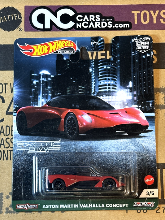 2021 Hot Wheels Premium Exotic Envy Aston Martin Valhalla Concept #3/5