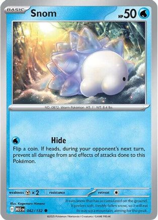 Snom 42 - ME01 Mega Evolution Reverse Holofoil