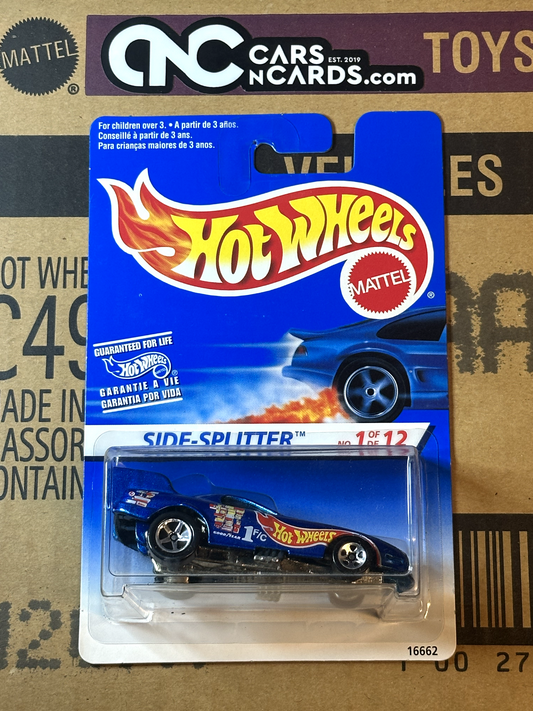 1997 Hot Wheels First Editions #1/12 Side-Splitter (Card Damage)