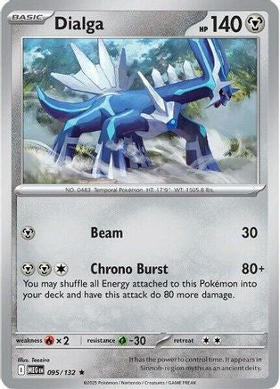 Dialga 95 - ME01 Mega Evolution Reverse Holofoil
