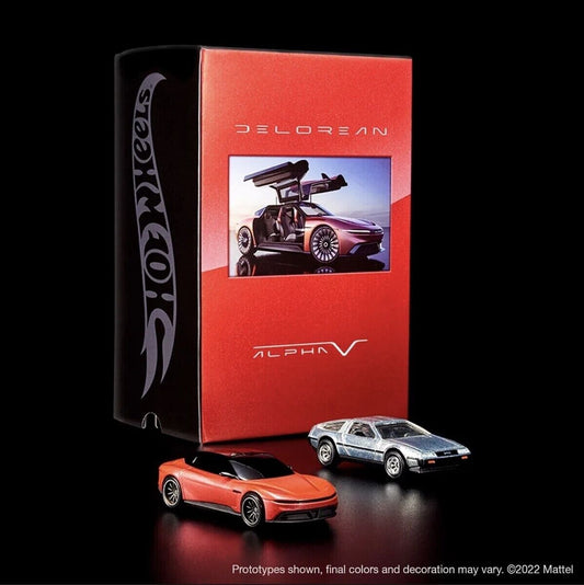 2023 Hot Wheels Mattel Creations Alpha V DeLorean DMC