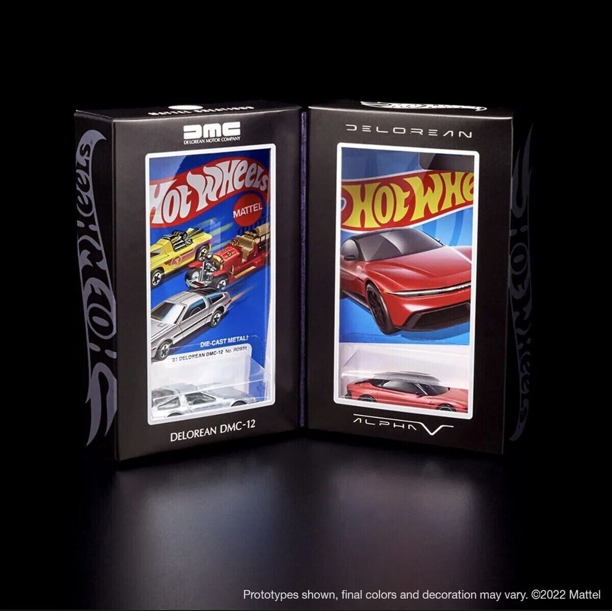 2023 Hot Wheels Mattel Creations Alpha V DeLorean DMC