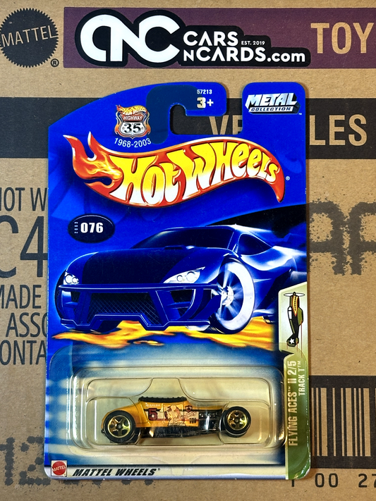2003 Hot Wheels Flying Aces II #2/5 Track T Collector #076 NIP