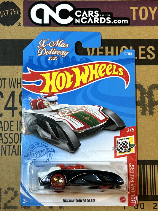 2020 Hot Wheels Holiday Racers 2/5 Rockin' Santa Sled X-Mas Delivery 2020