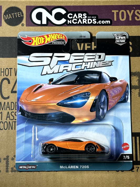 2023 Hot Wheels Premium Car Culture Speed Machines 2/5 McLaren 720S