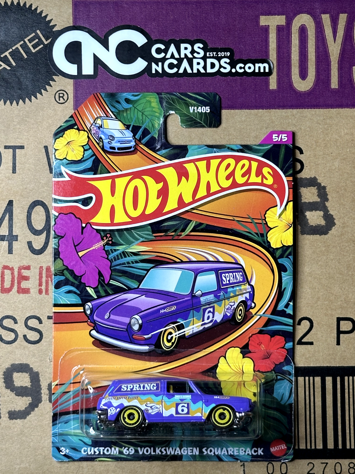 2024 Hot Wheels Spring Series 5/5 Custom '69 Volkswagen Squareback