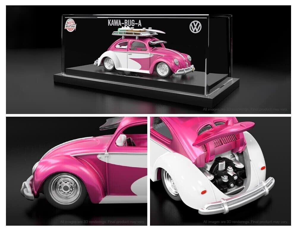 2023 Hot Wheels RLC 2023 sELECTIONs Series Volkswagen Kawa-Bug-A Pink Sealed