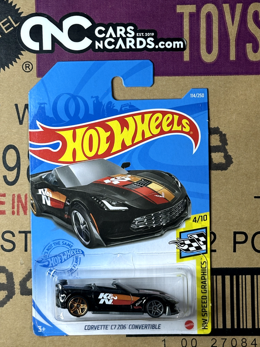 2021 Hot Wheels HW Speed Graphics K&N Corvette C7 Z06 Convertible (Soft Corners)