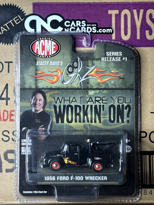 Greenlight Acme Exclusive What are you workin' on? 1956 Ford F-100 Wrecker Chase