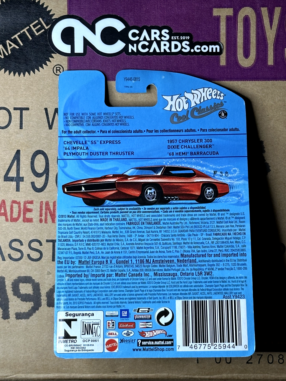 2013 Hot Wheels Cool Classics Dixie Challenger 23/30